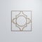 Ekena Millwork Large Gypsum Decorative Fretwork Wood Wall Panels, Hickory, 23 3/8"W x 23 3/8"H x 3/8"T WALW24X24X0375GYPHI - alternate 5